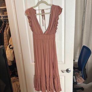 Elegant Ruffled Dress